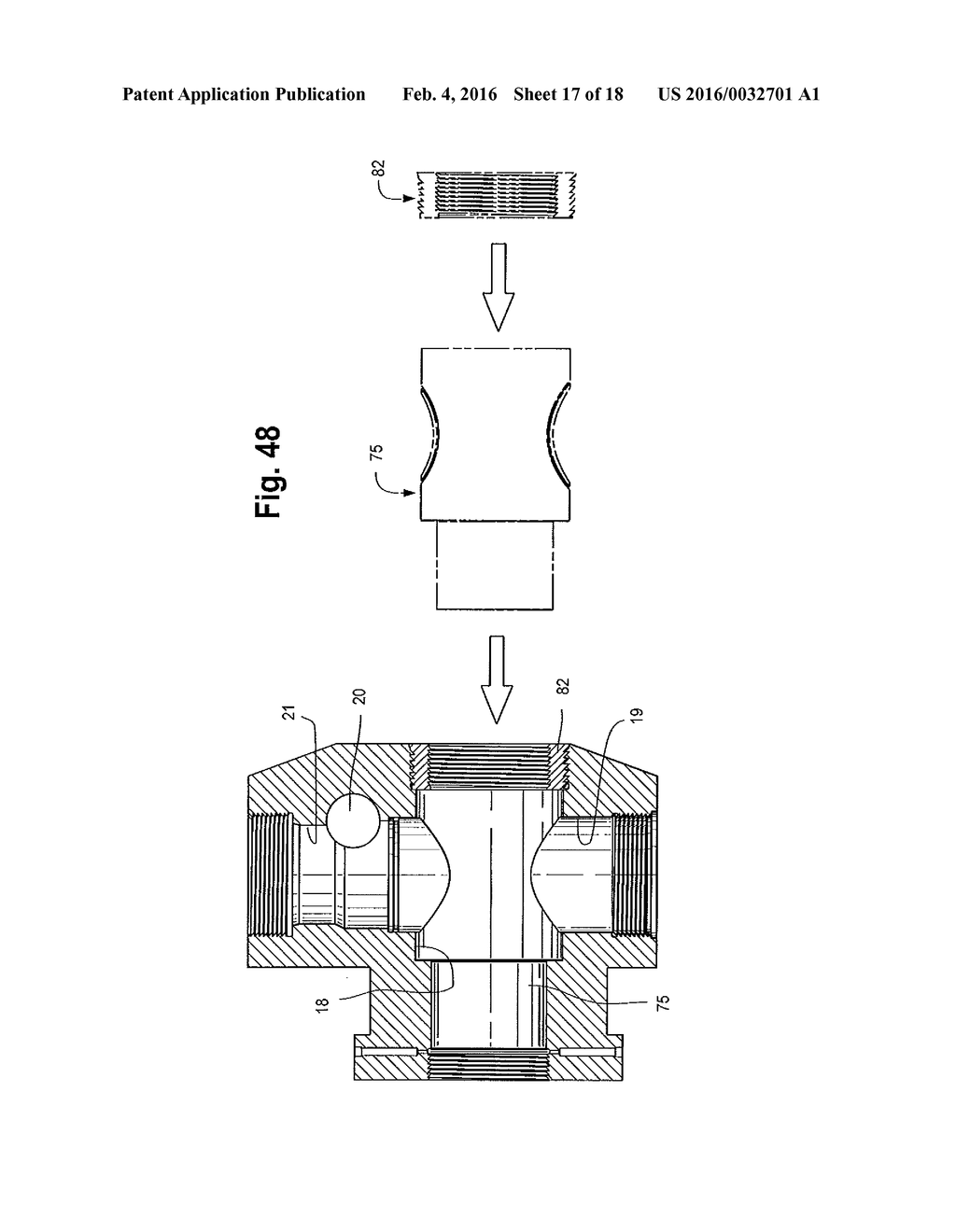 FLUID END WITH PROTECTED FLOW PASSAGES - diagram, schematic, and image 18