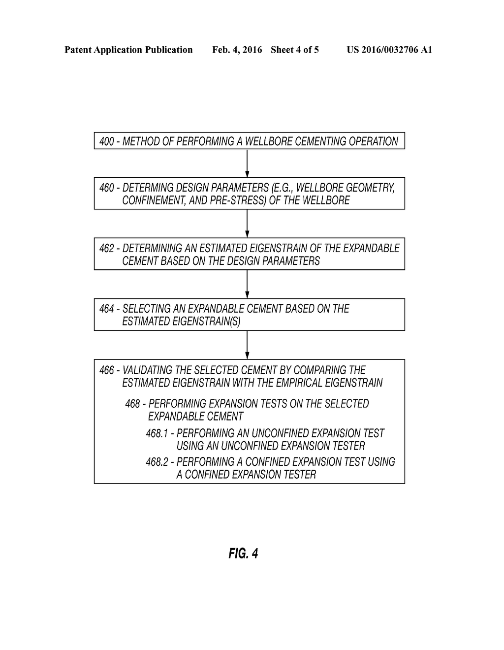 Method to Design Expandable Cement Based upon Specified Downhole     Conditions - diagram, schematic, and image 05