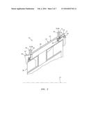 ASSEMBLY FOR SEALING A GAP BETWEEN COMPONENTS OF A TURBINE ENGINE diagram and image