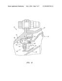 ASSEMBLY FOR SEALING A GAP BETWEEN COMPONENTS OF A TURBINE ENGINE diagram and image