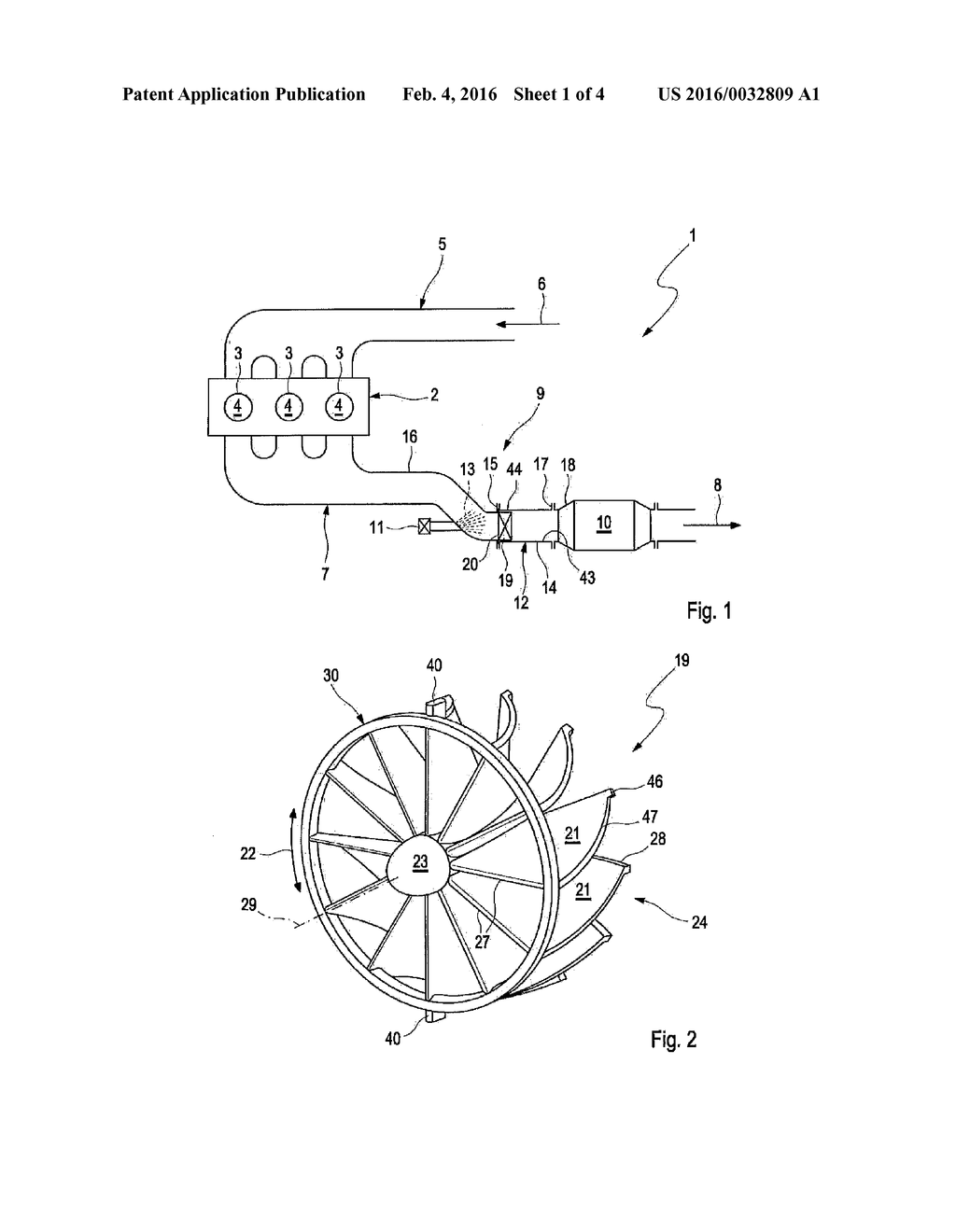 MIXER AND MIXING DEVICE FOR AN EXHAUST SYSTEM - diagram, schematic, and image 02