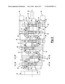 CYLINDER ARRANGEMENT FOR OPPOSED PISTON TWO-STROKE ENGINE diagram and image