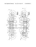 CYLINDER ARRANGEMENT FOR OPPOSED PISTON TWO-STROKE ENGINE diagram and image