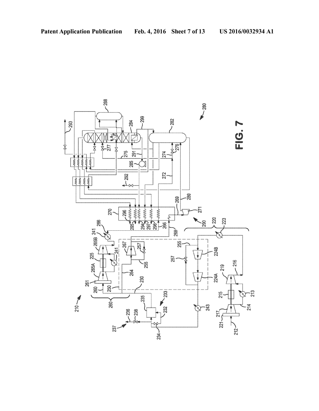 METHOD FOR COMPRESSING AN INCOMING FEED AIR STREAM IN A CRYOGENIC AIR     SEPARATION PLANT - diagram, schematic, and image 08