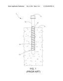 FASTENING BOLT FOR USE IN CONCRETE diagram and image