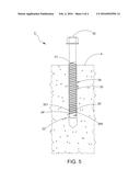 FASTENING BOLT FOR USE IN CONCRETE diagram and image