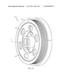 TWO-PART HUB FOR A TORSIONAL VIBRATION DAMPER AND METHOD OF MAKING SAME diagram and image