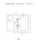 LIGHTING DEVICE WITH A PHOSPHOR BODY SPACED APART FROM A LIGHT SOURCE diagram and image