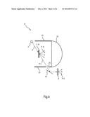 LIGHTING DEVICE WITH A PHOSPHOR BODY SPACED APART FROM A LIGHT SOURCE diagram and image