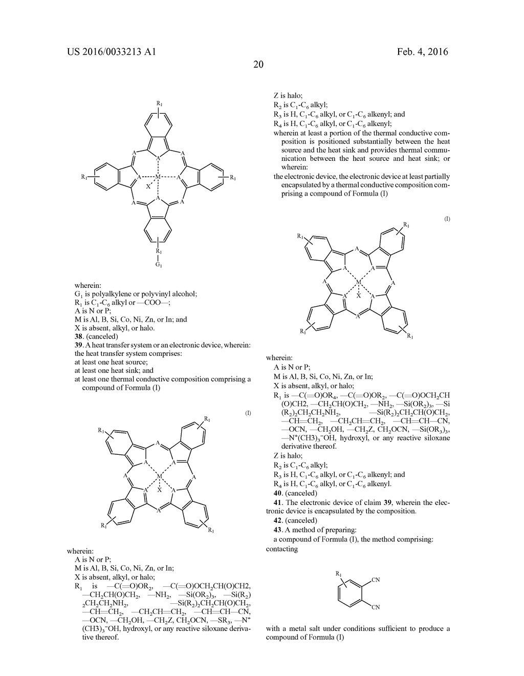 CONDUCTIVE THERMAL COMPOSITIONS, USES THEREOF, AND METHODS FOR THEIR     PREPARATION - diagram, schematic, and image 21