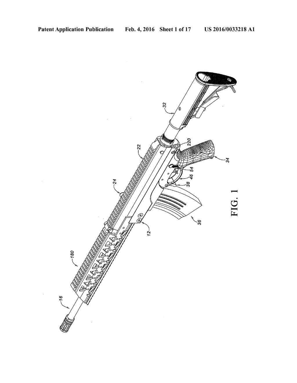 SEMIAUTOMATIC FIREARM - diagram, schematic, and image 02