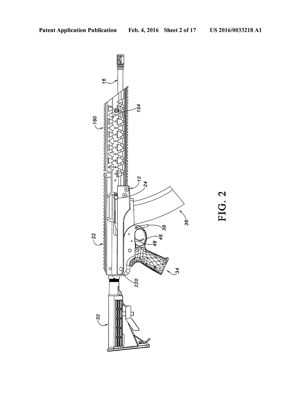 SEMIAUTOMATIC FIREARM - diagram, schematic, and image 03