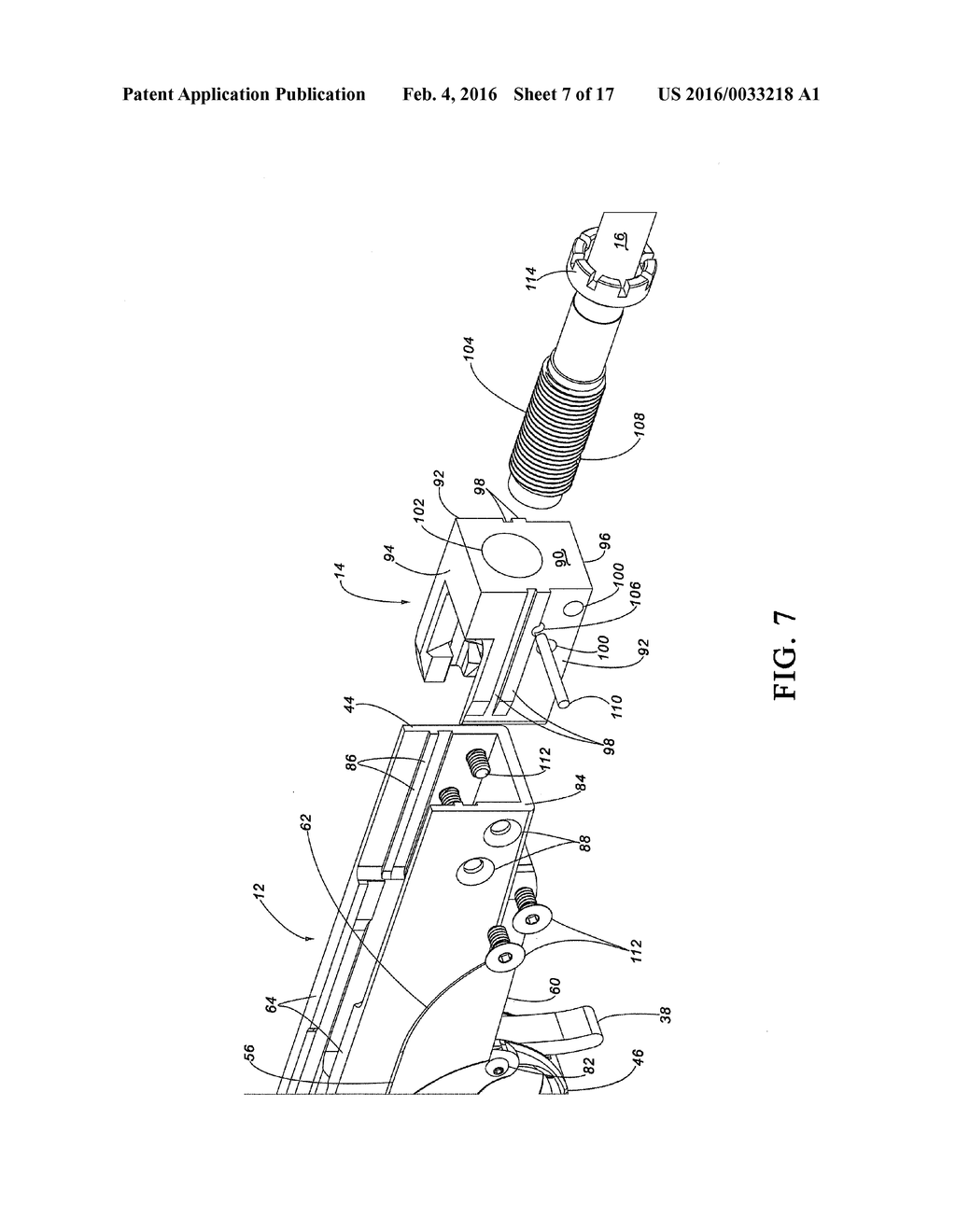 SEMIAUTOMATIC FIREARM - diagram, schematic, and image 08