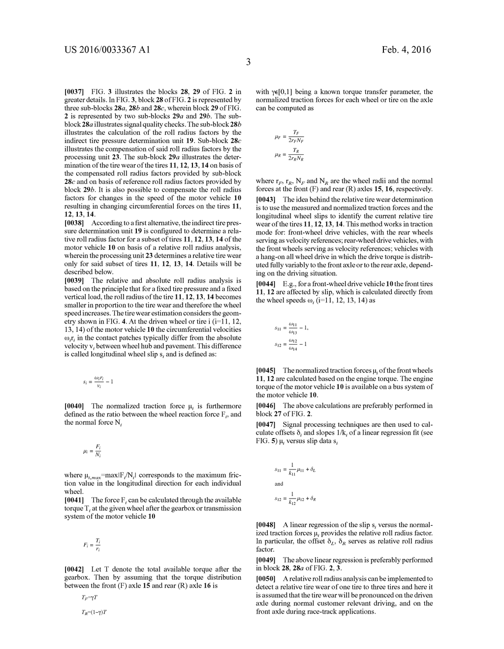 SYSTEM AND METHOD FOR DETERMINING TIRE WEAR - diagram, schematic, and image 07