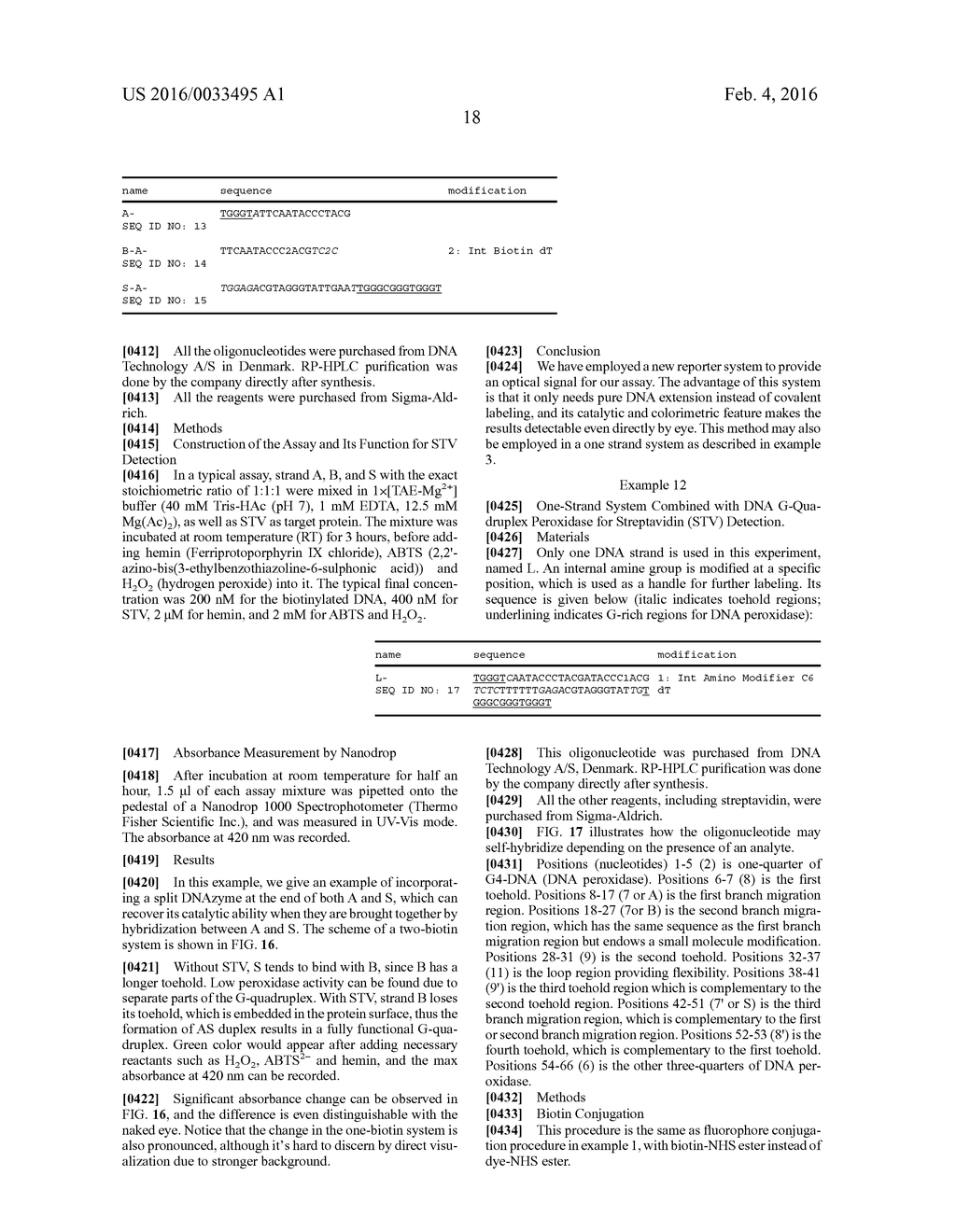 Detection of Non-Nucleic Acid Analytes Using Strand Displacement Exchange     Reactions - diagram, schematic, and image 39