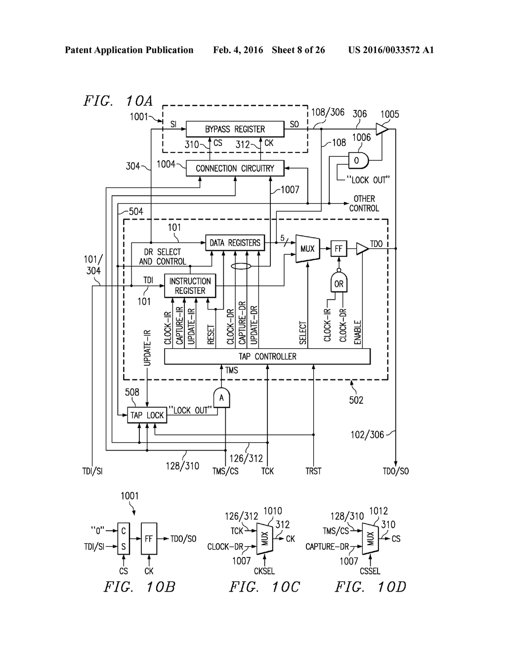 DUAL MODE TEST ACCESS PORT METHOD AND APPARATUS - diagram, schematic, and image 09