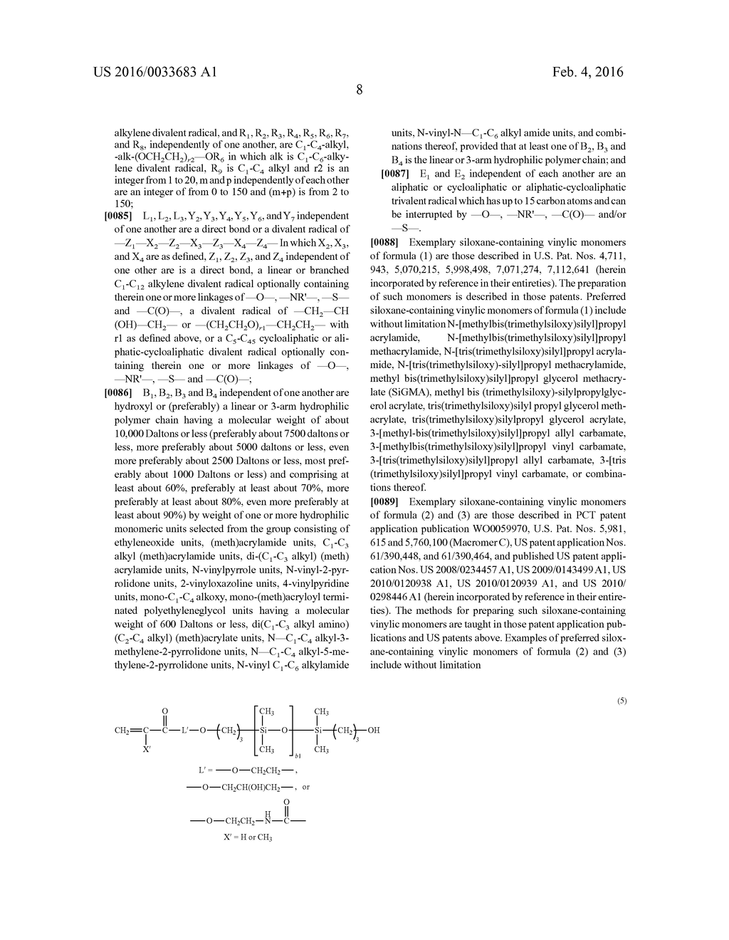 WATER-PROCESSABLE SILICONE-CONTAINING PREPOLYMERS AND USES THEREOF - diagram, schematic, and image 09