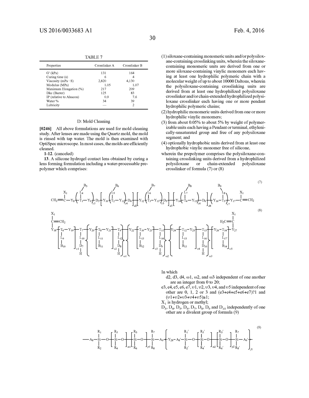 WATER-PROCESSABLE SILICONE-CONTAINING PREPOLYMERS AND USES THEREOF - diagram, schematic, and image 31