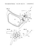 EYEGLASSES WITH REMOVABLE TEMPLES AND METHOD diagram and image