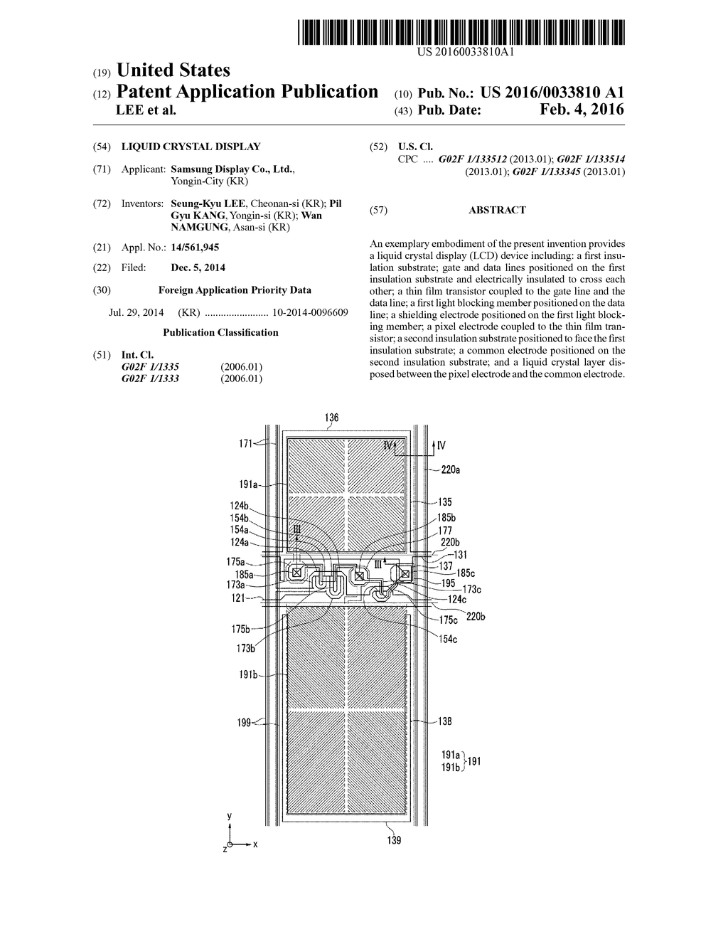 LIQUID CRYSTAL DISPLAY - diagram, schematic, and image 01