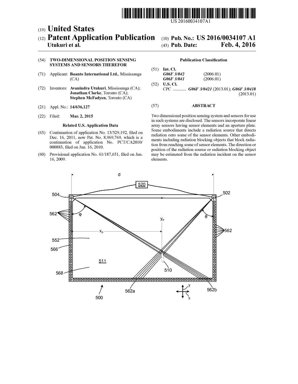 Two-Dimensional Position Sensing Systems and Sensors Therefor - diagram, schematic, and image 01