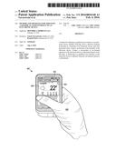 METHOD AND APPARATUS FOR ADJUSTING A GRAPHICAL USER INTERFACE ON AN     ELECTRONIC DEVICE diagram and image