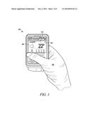 METHOD AND APPARATUS FOR ADJUSTING A GRAPHICAL USER INTERFACE ON AN     ELECTRONIC DEVICE diagram and image