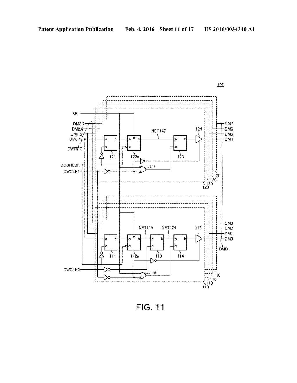 APPARATUSES AND METHODS FOR FIXING A LOGIC LEVEL OF AN INTERNAL SIGNAL     LINE - diagram, schematic, and image 12