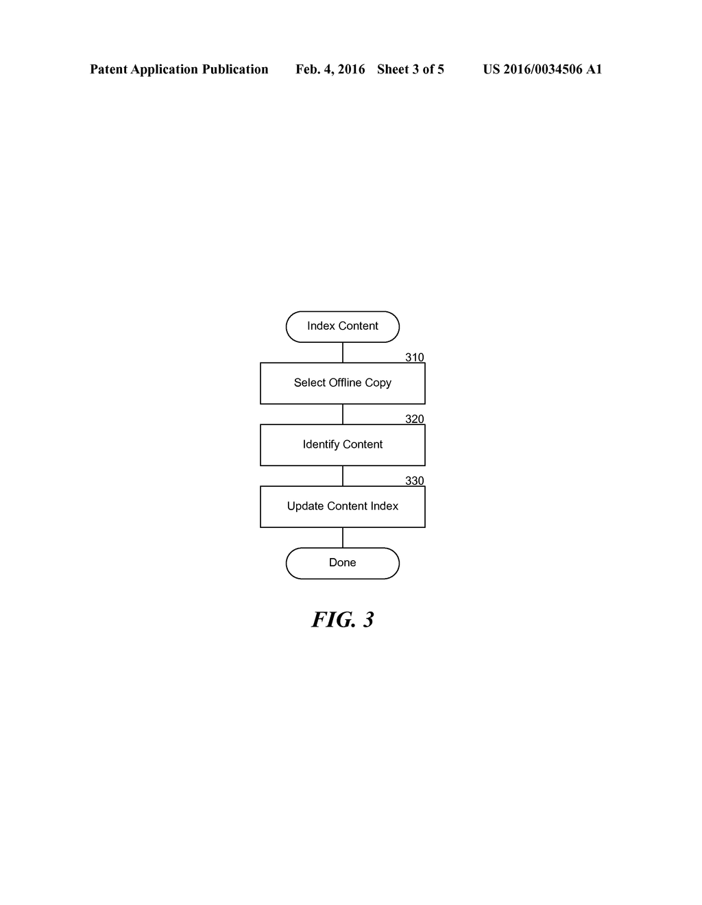 METHOD AND SYSTEM FOR OFFLINE INDEXING OF CONTENT AND CLASSIFYING STORED     DATA - diagram, schematic, and image 04
