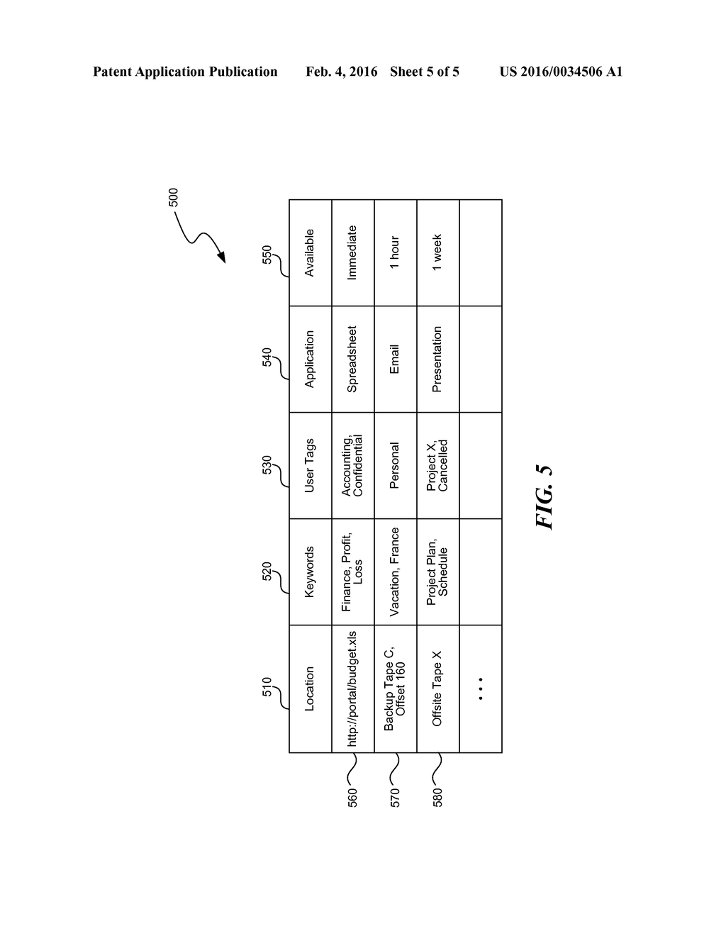 METHOD AND SYSTEM FOR OFFLINE INDEXING OF CONTENT AND CLASSIFYING STORED     DATA - diagram, schematic, and image 06