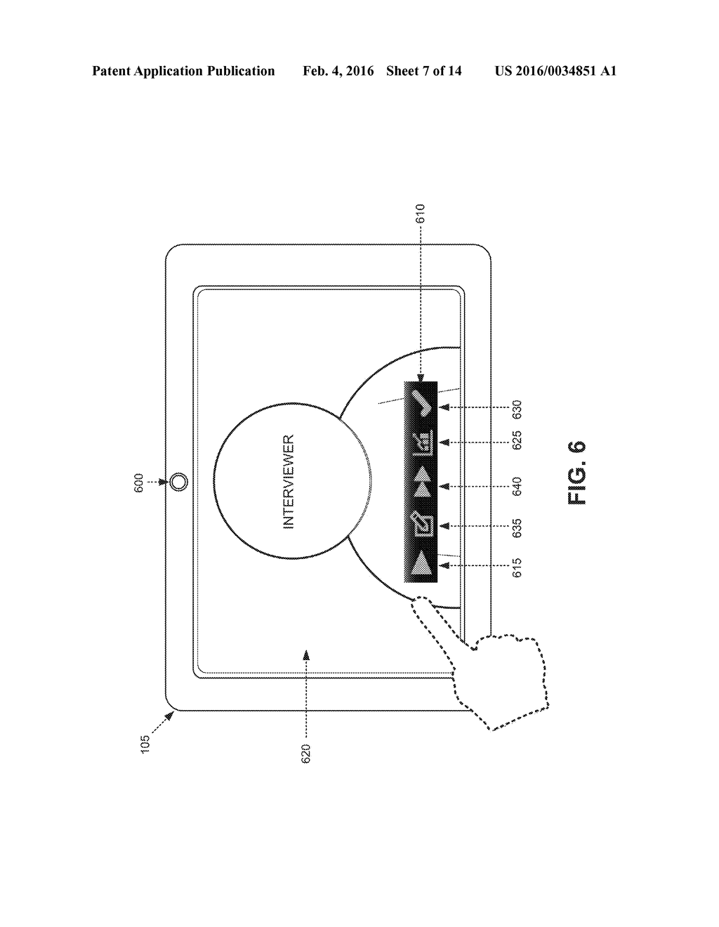 VIRTUAL INTERVIEW VIA MOBILE DEVICE - diagram, schematic, and image 08