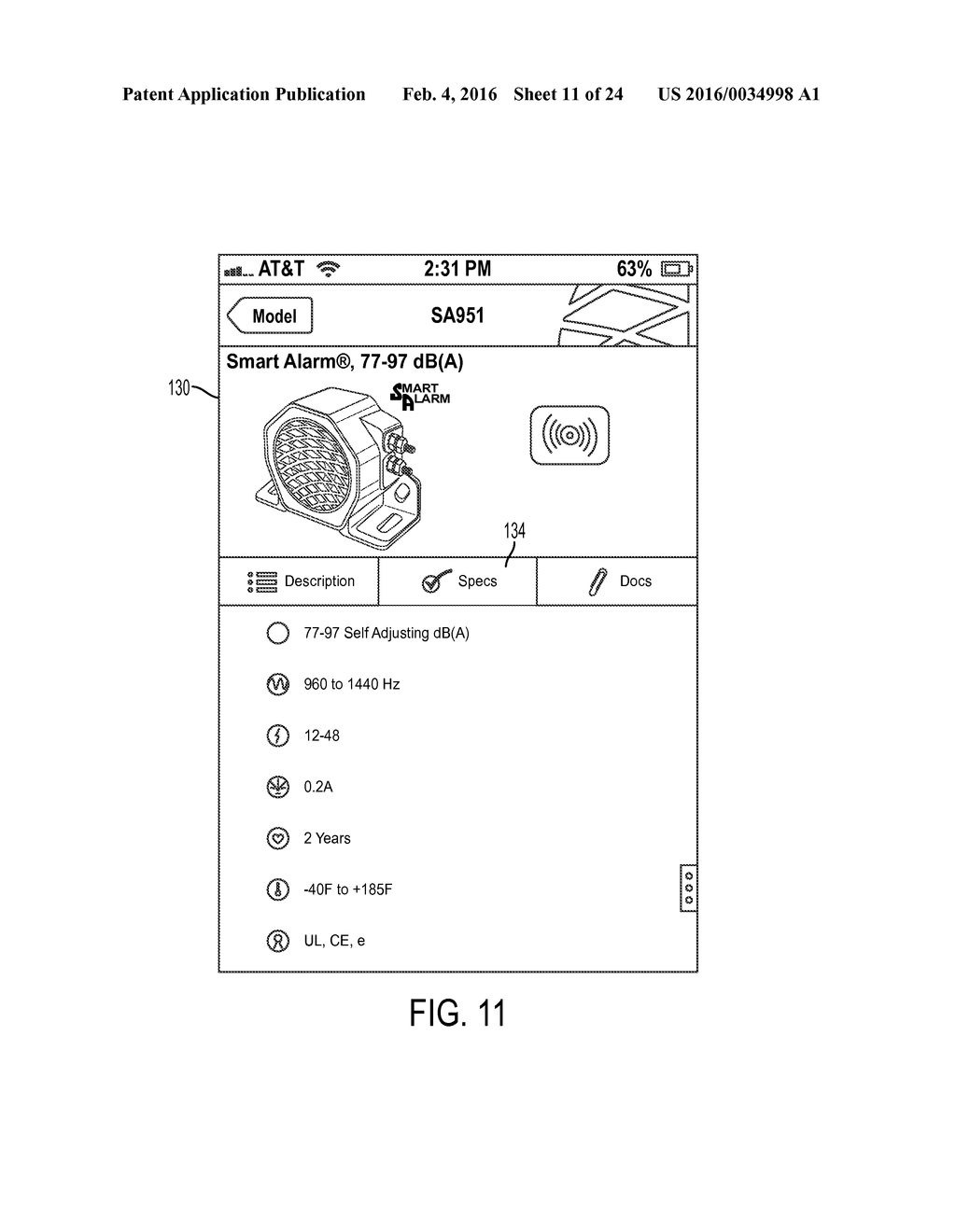 SMARTPHONE SOFTWARE APPLICATION FOR IDENTIFICATION OF SOUND- OR     LIGHT-EMITTING VEHICLE ACCESSORY PRODUCT MODELS - diagram, schematic, and image 12