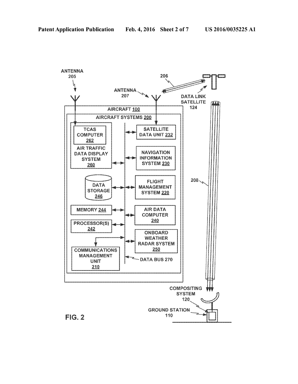 REMOTE AIR TRAFFIC SURVEILLANCE DATA COMPOSITING BASED ON DATALINKED RADIO     SURVEILLANCE - diagram, schematic, and image 03