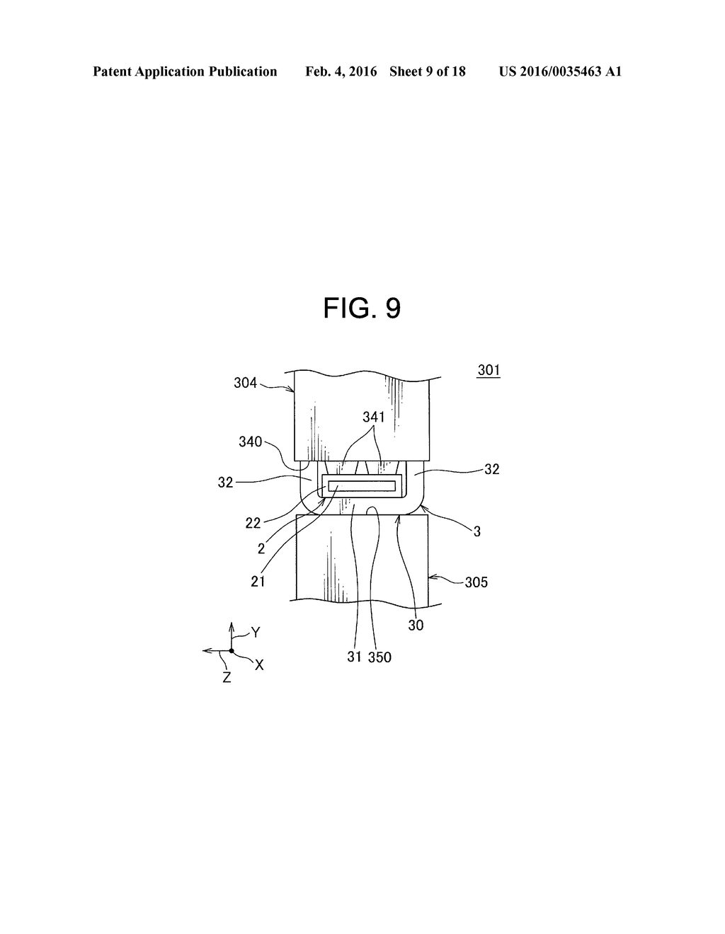 METHOD FOR BONDING FLAT CABLE AND BONDING OBJECT, ULTRASONIC BONDING     DEVICE, AND CABLE - diagram, schematic, and image 10