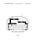 MEMS SWITCHES WITH REDUCED SWITCHING VOLTAGE AND METHODS OF MANUFACTURE diagram and image