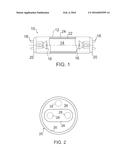 FLUORESCENT LAMP WITH INCORPORATED CHEMICAL AGENT AND METHOD THEREFOR diagram and image