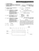 MICROELECTRONIC METHOD FOR ETCHING A LAYER diagram and image