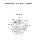 ELECTROSTATIC CHUCK ASSEMBLIES HAVING RECESSED SUPPORT SURFACES,     SEMICONDUCTOR FABRICATING APPARATUSES HAVING THE SAME, AND PLASMA     TREATMENT METHODS USING THE SAME diagram and image