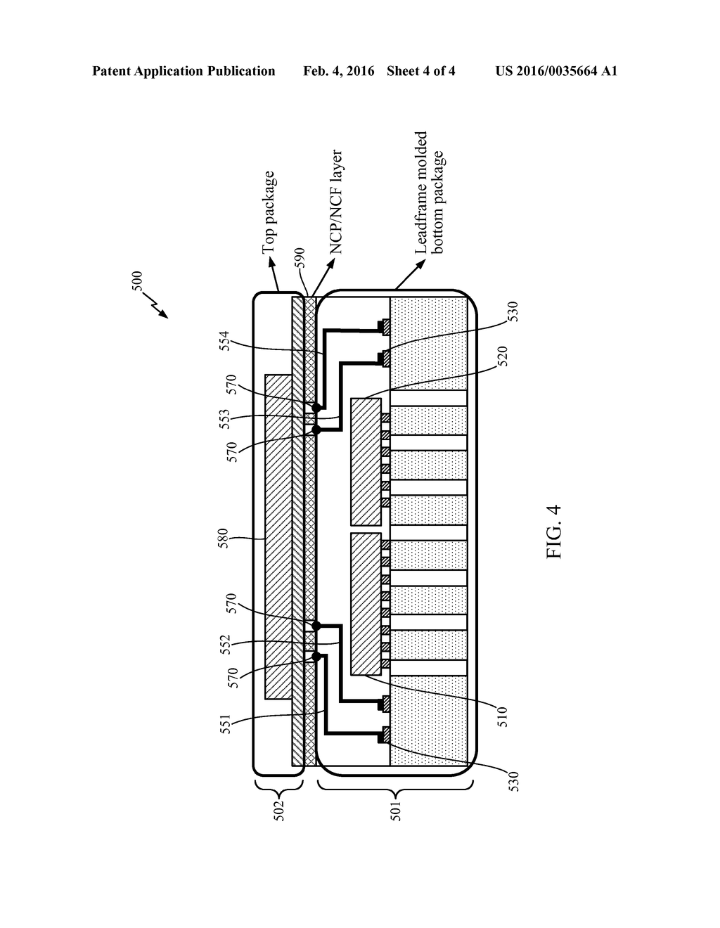 SEMICONDUCTOR PACKAGE ON PACKAGE STRUCTURE AND METHOD OF FORMING THE SAME - diagram, schematic, and image 05