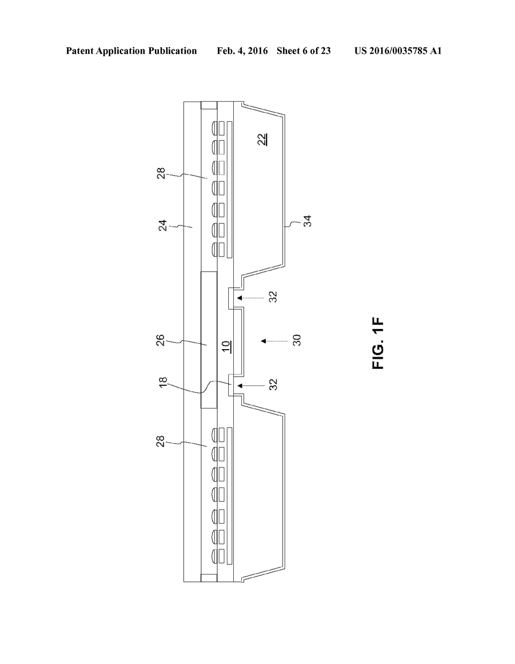 METHOD OF FORMING A LOW PROFILE IMAGE SENSOR PACKAGE - diagram, schematic, and image 07