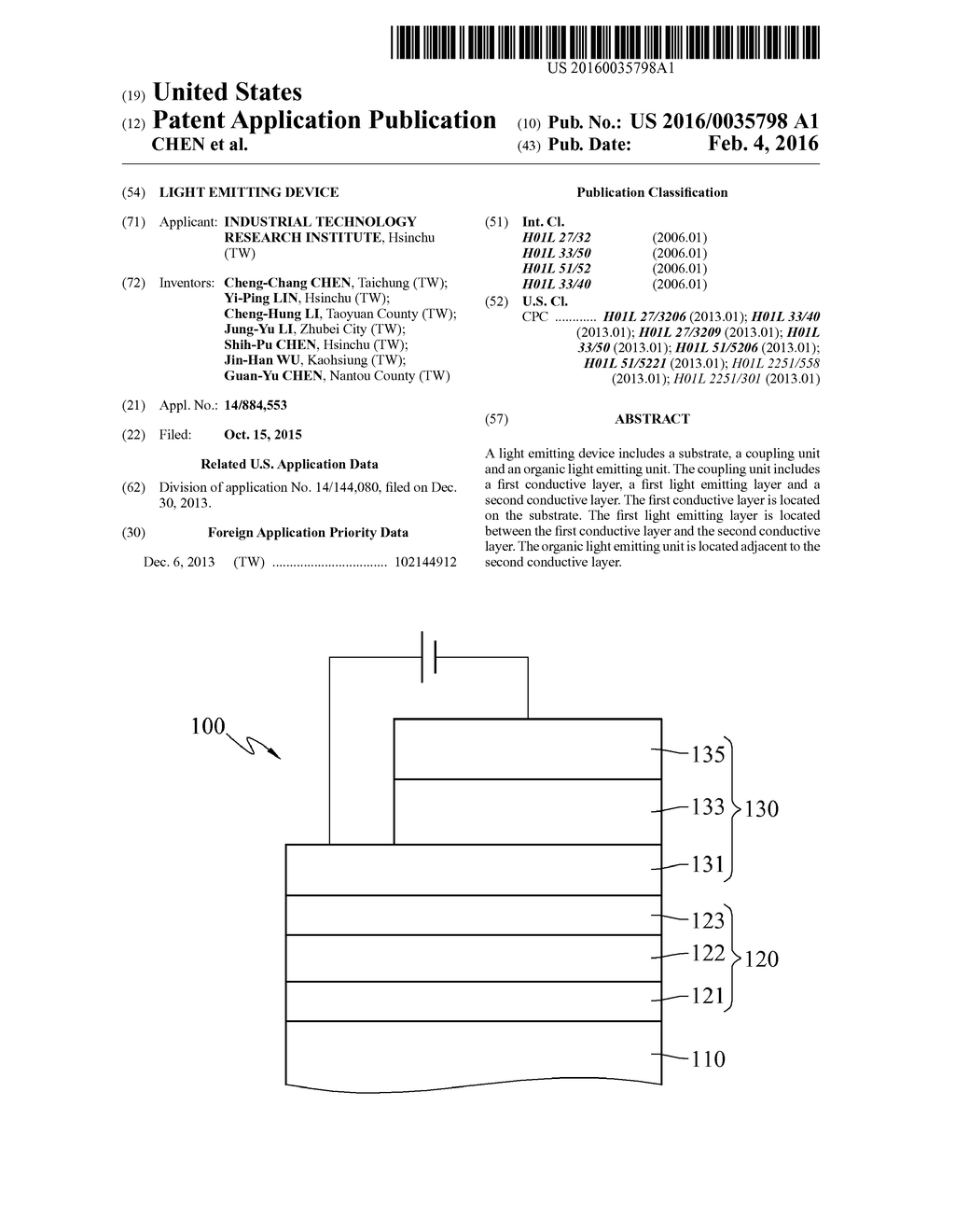 LIGHT EMITTING DEVICE - diagram, schematic, and image 01