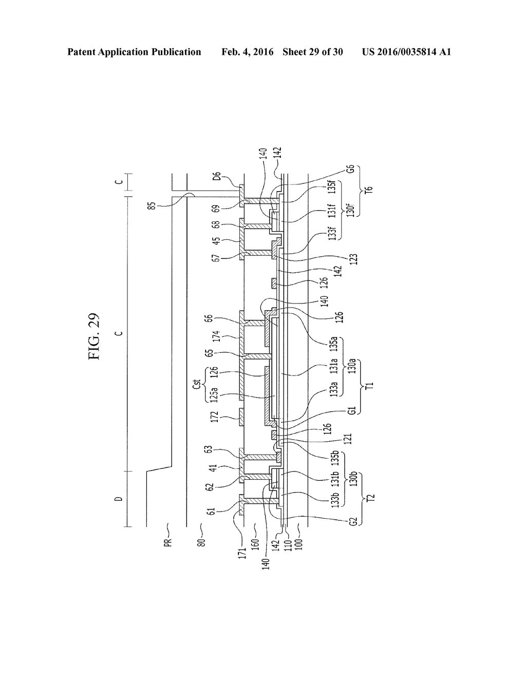 ORGANIC LIGHT EMITTING DIODE DISPLAY AND METHOD FOR MANUFACTURING THE SAME - diagram, schematic, and image 30