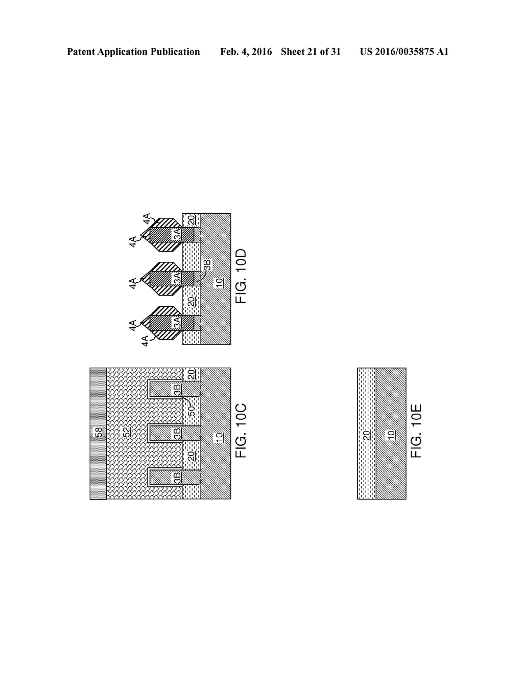 FIN END SPACER FOR PREVENTING MERGER OF RAISED ACTIVE REGIONS - diagram, schematic, and image 22