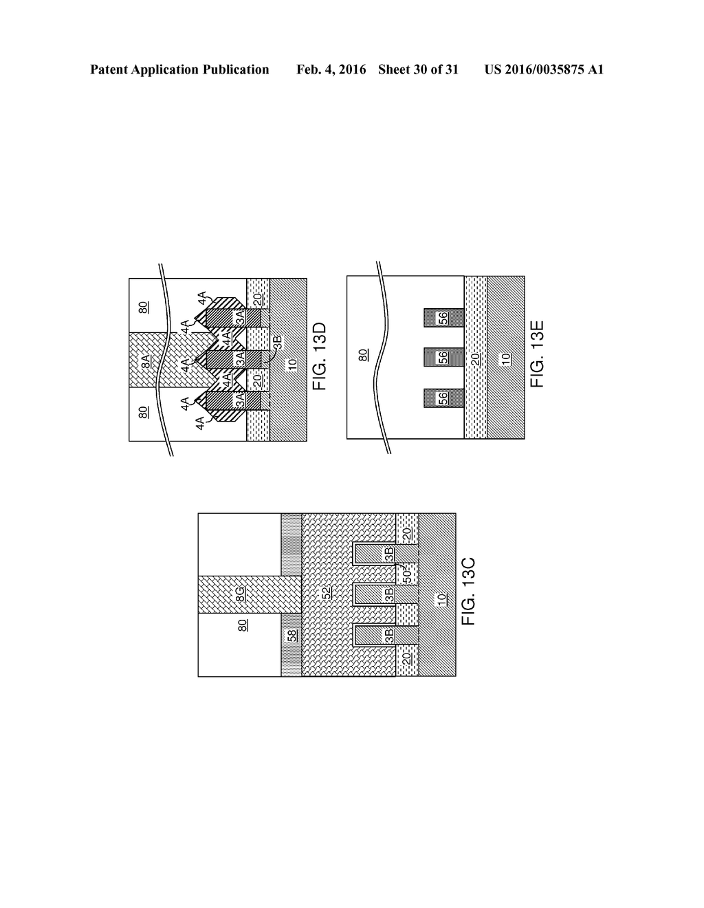 FIN END SPACER FOR PREVENTING MERGER OF RAISED ACTIVE REGIONS - diagram, schematic, and image 31