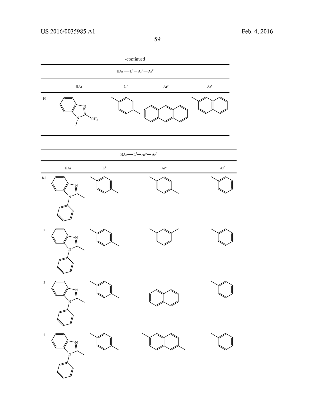 MATERIAL FOR ORGANIC ELECTROLUMINESCENT DEVICE AND ORGANIC     ELECTROLUMINESCENT DEVICE USING SAME - diagram, schematic, and image 60