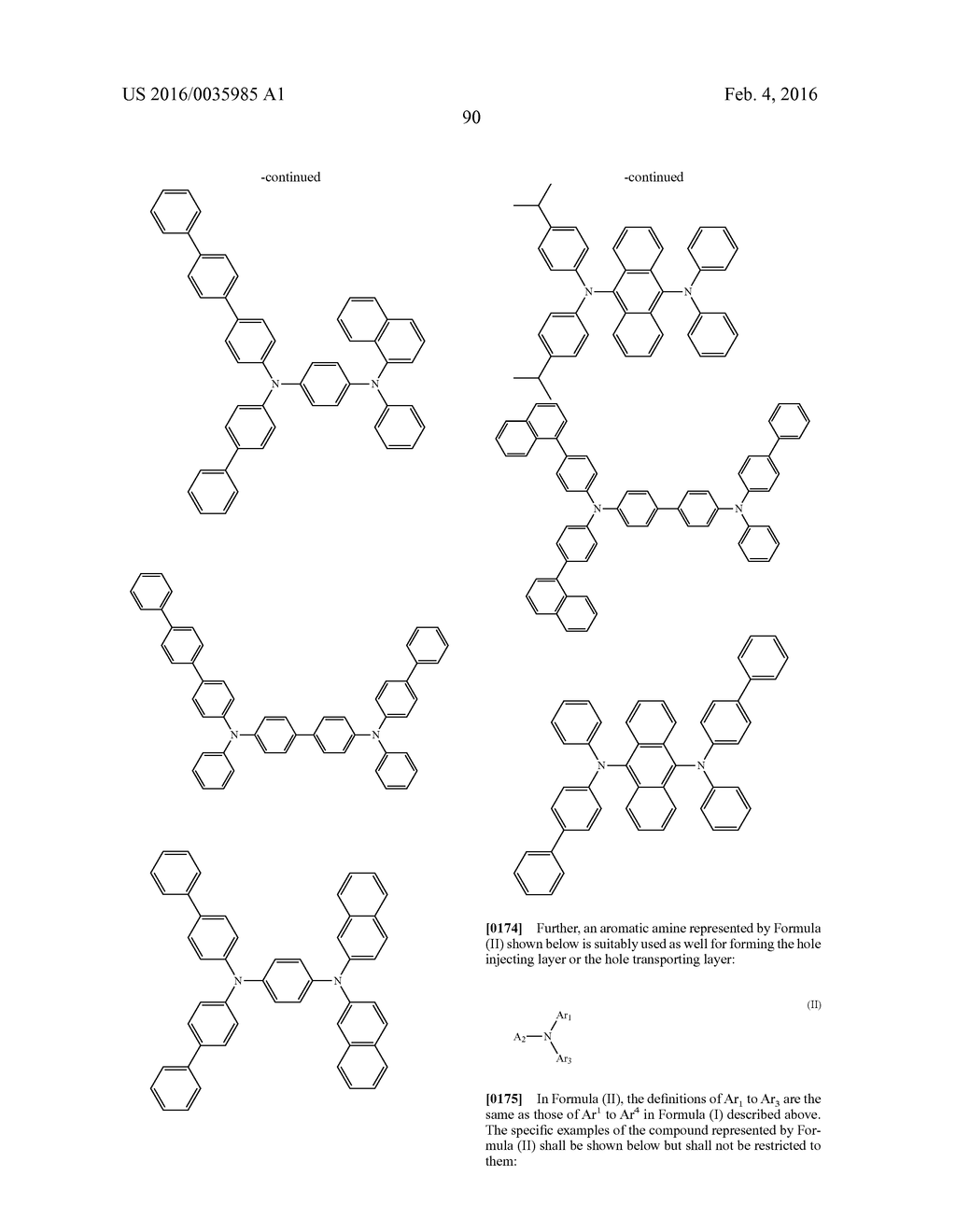 MATERIAL FOR ORGANIC ELECTROLUMINESCENT DEVICE AND ORGANIC     ELECTROLUMINESCENT DEVICE USING SAME - diagram, schematic, and image 91