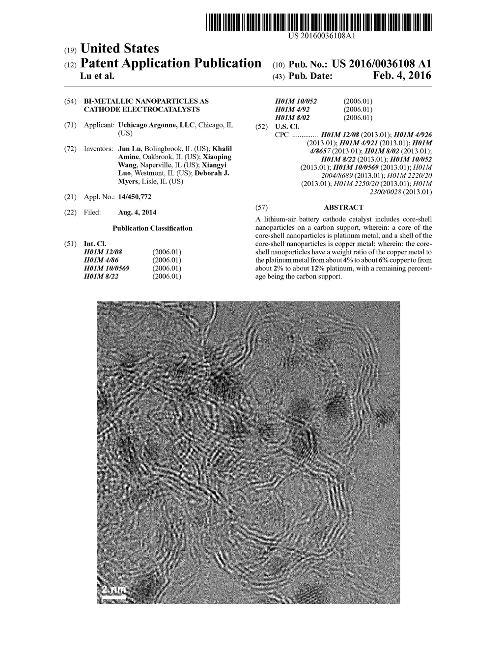 BI-METALLIC NANOPARTICLES AS CATHODE ELECTROCATALYSTS - diagram, schematic, and image 01