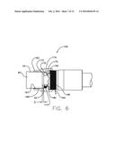 COAXIAL CONNECTOR WITH INHIBITED INGRESS AND IMPROVED GROUNDING diagram and image