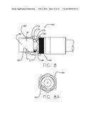 COAXIAL CONNECTOR WITH INHIBITED INGRESS AND IMPROVED GROUNDING diagram and image