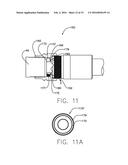 COAXIAL CONNECTOR WITH INHIBITED INGRESS AND IMPROVED GROUNDING diagram and image